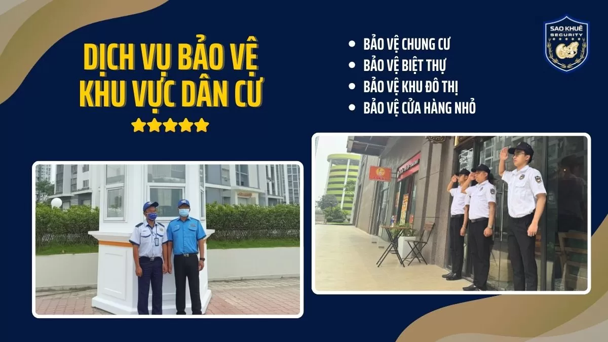 Dich vu bao ve khu dan cu - Sao Khue