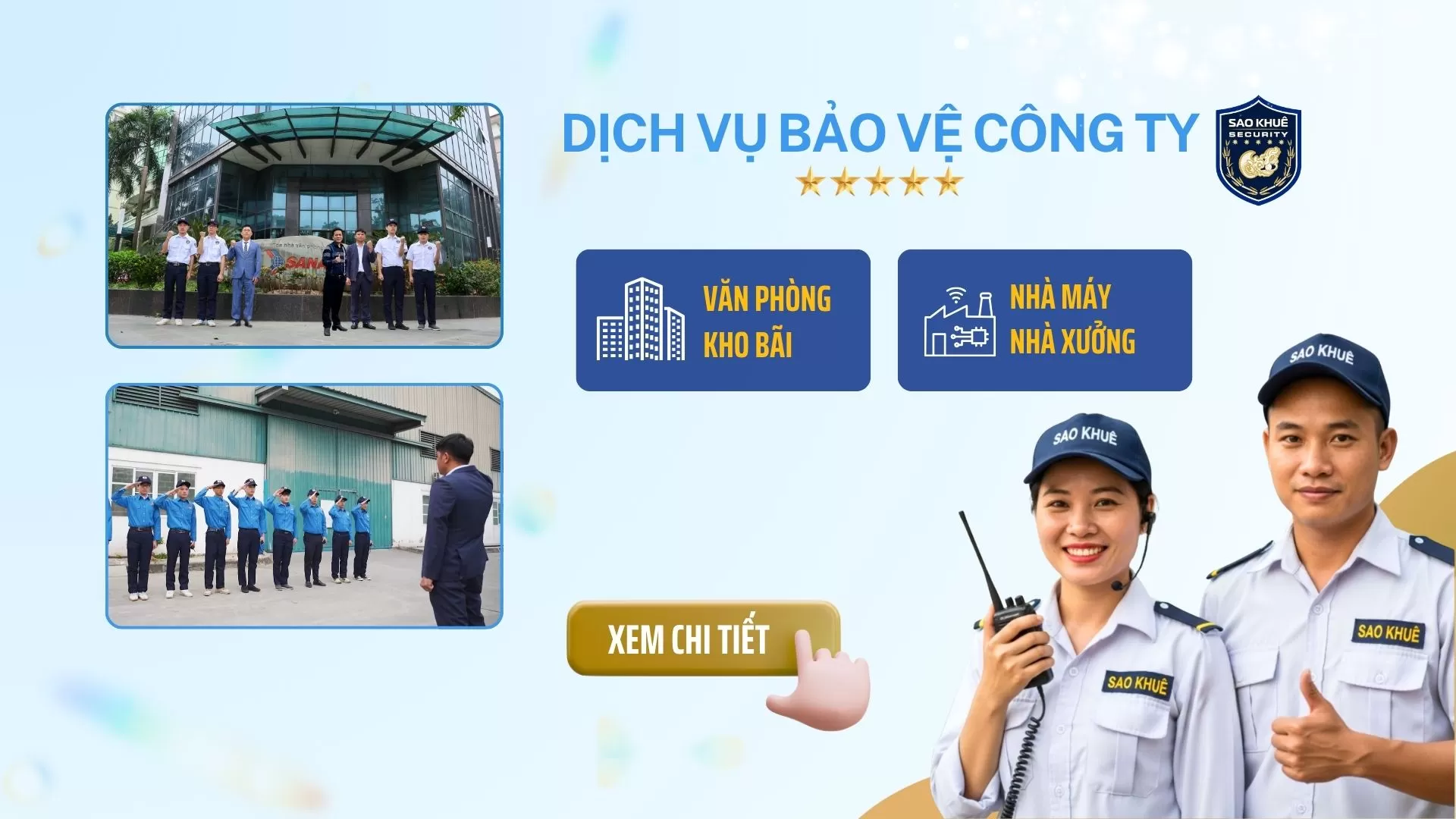 Dịch vụ Bảo vệ Công ty