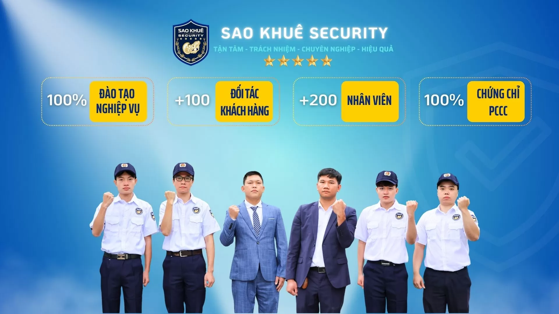 Tổng quan dịch vụ Bảo vệ Sao Khuê Security