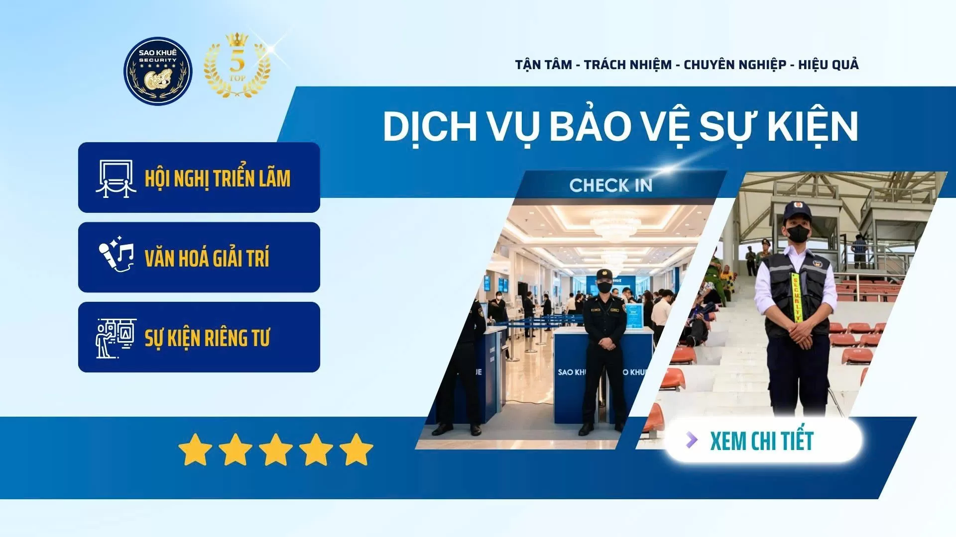 Dịch vụ Bảo vệ Sự kiện