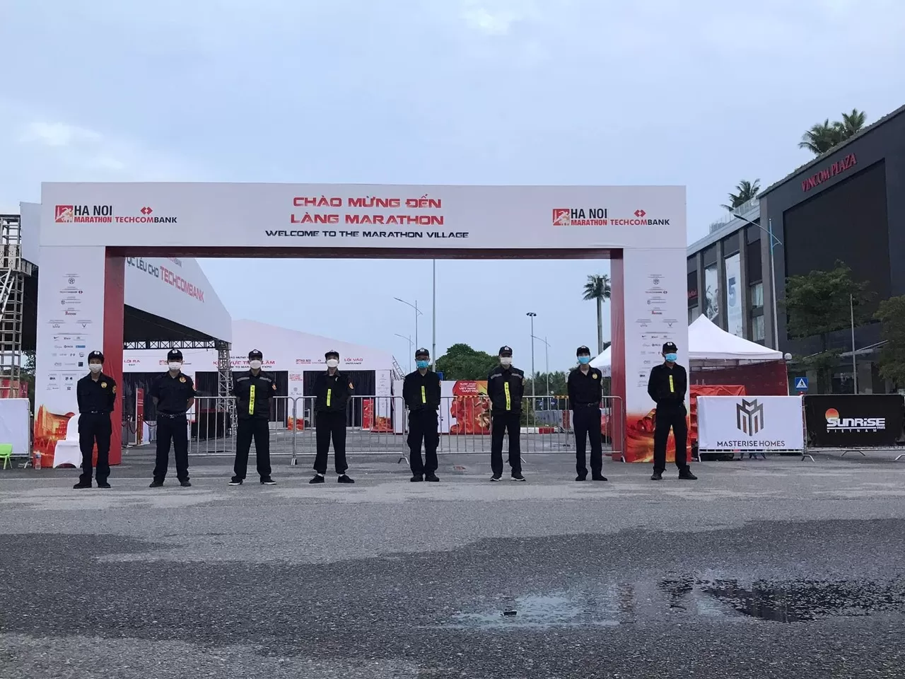 Bảo vệ sự kiện Techcombank Marathon