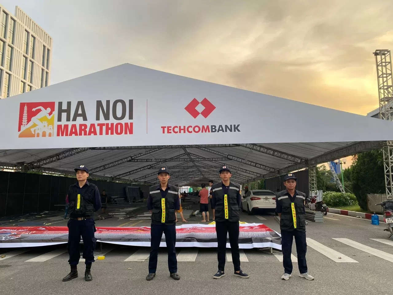 Bảo vệ sự kiện Techcombank Marathon
