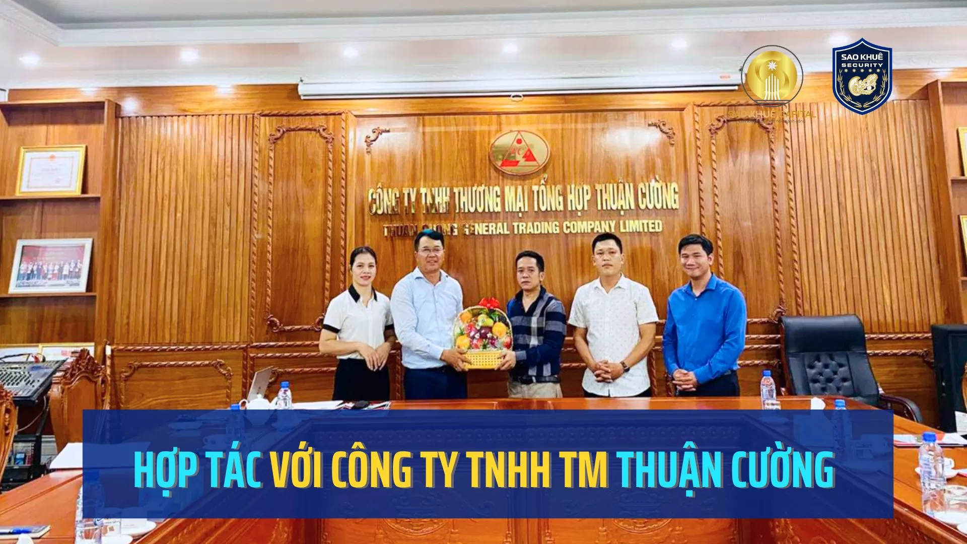 Sao Khuê ký kết hợp tác với công ty Thuận Cường